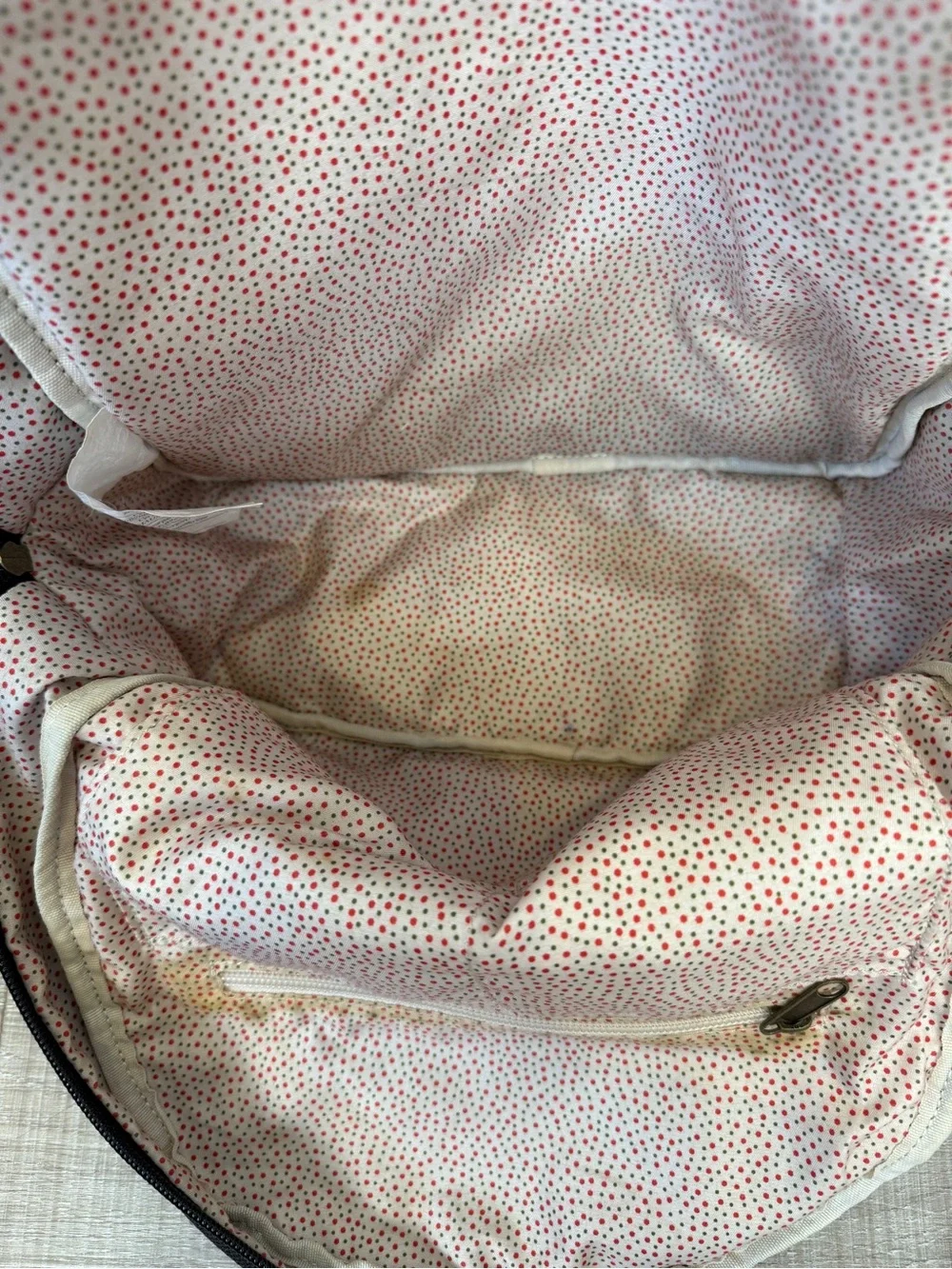 Pistil Black Canvas Leather Trim Backpack